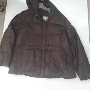 Old Navy Brown Puffer Jacket